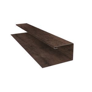 Планка П-образная Экобрус Grand Line 0,45 Print-Double Elite Antique Wood (3м)