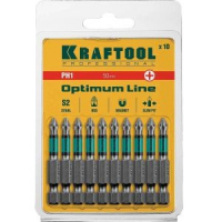 Бита KRAFTOOL Optimum Line PH2 50 мм