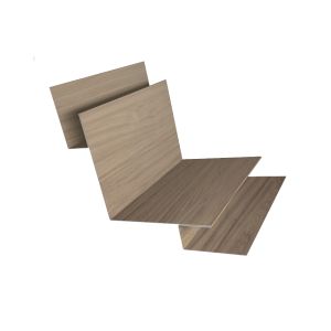 Угол внутренний сложный 90 град. 0,45 Print Elite Honey Wood TwinColor (3м)