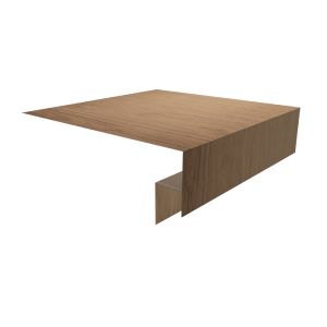 Планка околооконная сложная 200х50х18 (j-фаска) 0,45 Print Elite Honey Wood TwinColor (3м)