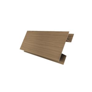 Планка H-образная стыковочная сложная 0,45 Print Elite Honey Wood TwinColor (3м)