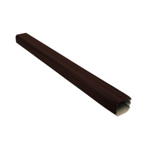 Труба прямоугольная Vortex 1м RAL 8017