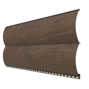 Сайдинг Woodstock-28х330 (ECOSTEEL-01-МореныйДуб-0.5)